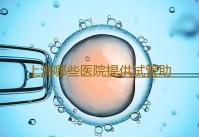 上海哪些医院提供试管助孕服务,上海试管婴儿流程时间